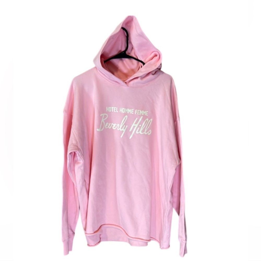 Hotel Homme Femme Pink Hoodie - Picture 5 of 7